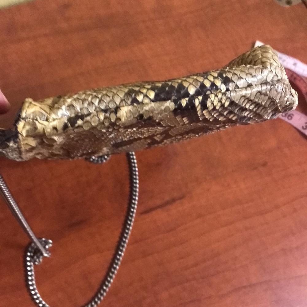 Vintage snake skin purse. In very good condition - Picture 10 of 16